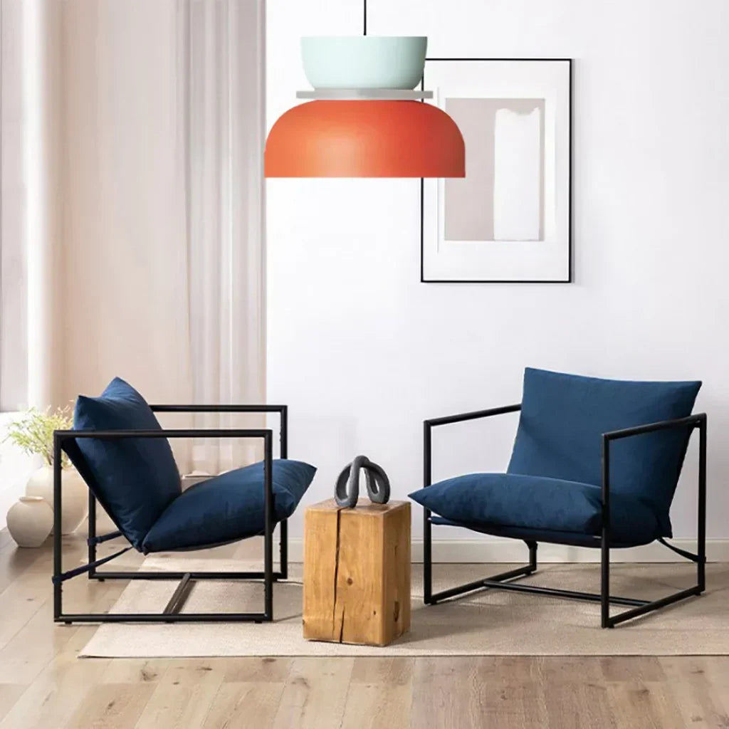 AmbiLoom - Stilfuld Color Block Nordisk Pendellampe til Moderne Hjem