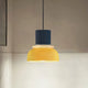 AmbiLoom - Stilfuld Color Block Nordisk Pendellampe til Moderne Hjem