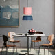 AmbiLoom - Stilfuld Color Block Nordisk Pendellampe til Moderne Hjem