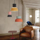 AmbiLoom - Stilfuld Color Block Nordisk Pendellampe til Moderne Hjem