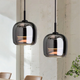 Luxlyn - Nordisk Sort Glas Pendellampe Moderne LED Luksus Hjem