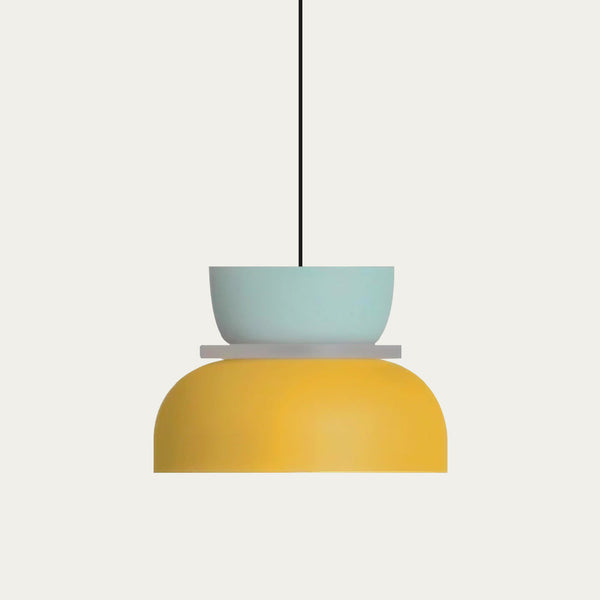 AmbiLoom - Stilfuld Color Block Nordisk Pendellampe til Moderne Hjem