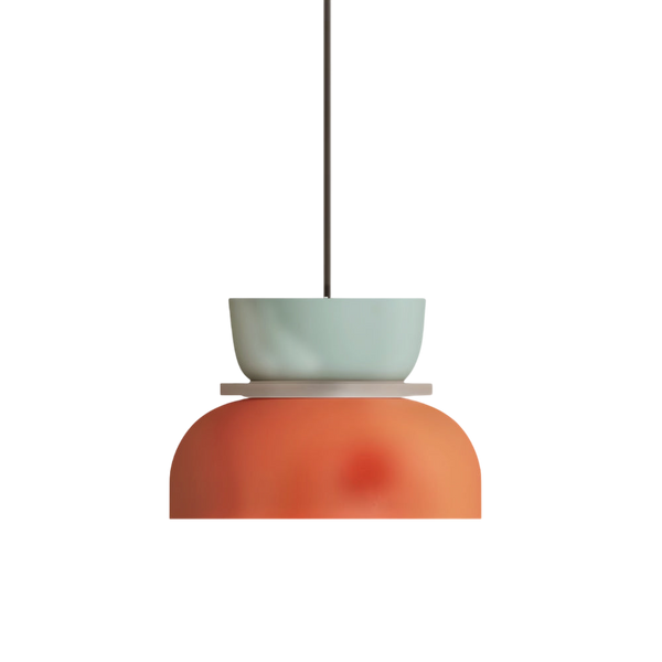 AmbiLoom - Stilfuld Color Block Nordisk Pendellampe til Moderne Hjem