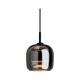 Luxlyn - Nordisk Sort Glas Pendellampe Moderne LED Luksus Hjem